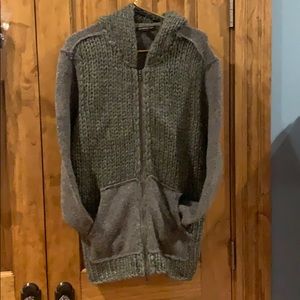 John Varvatos Sweater hooded jacket